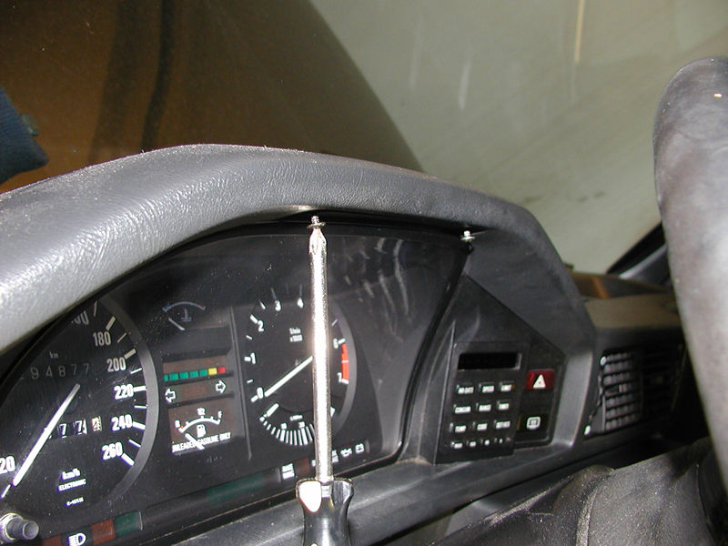 Bmw e28 instrument cluster repair